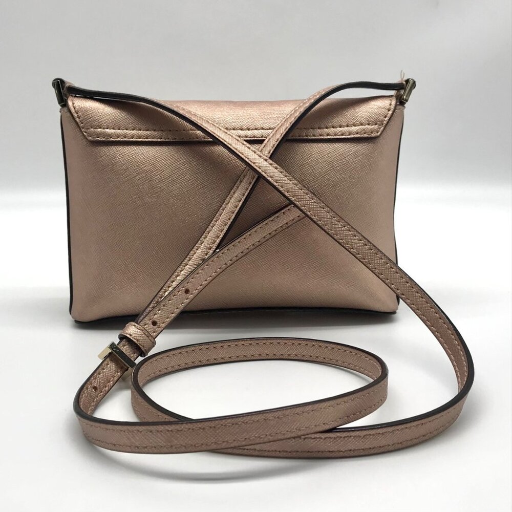 Kate Spade Sally Newbury Lane Rose Gold Crossbody - Picture 2 of 11